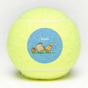 Balles De Tennis Drôle de dessin animé de fourmis