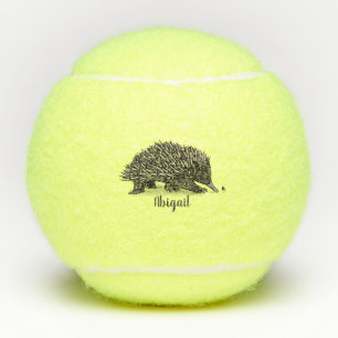 Balles De Tennis Echidna mignonne avec dessin animé d'abeille