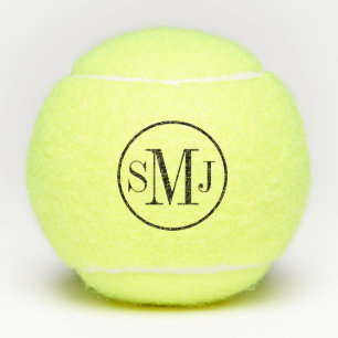 Balles De Tennis Élégant monogramme