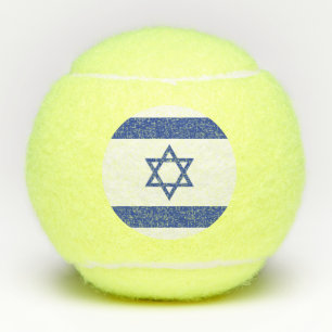Balles De Tennis Etat d'Israël Drapeau, Étoile de David Juifs