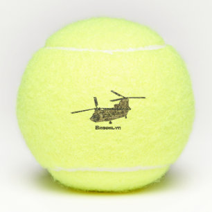 Balles De Tennis Exemple d'hélicoptère militaire Chinook