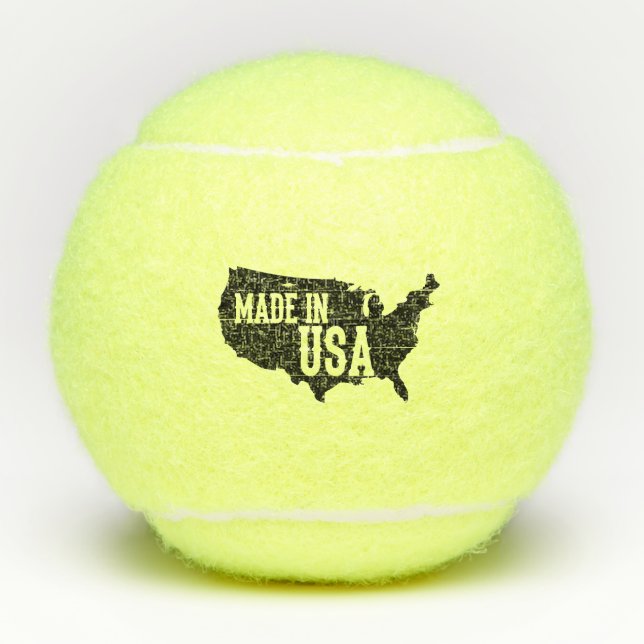 Balles De Tennis Fabriquée aux États-Unis (Devant)