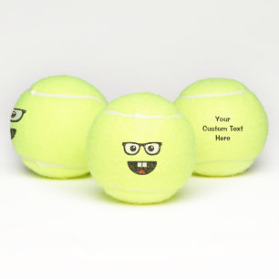 Balles De Tennis Face nerd