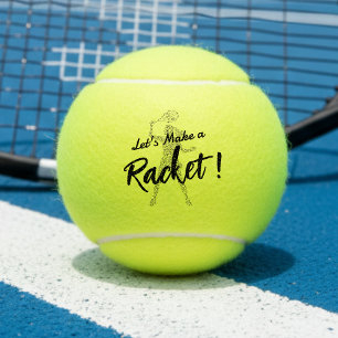 Balles De Tennis Faisons du Bruit