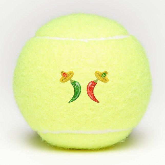 Balles De Tennis Fête des Mexicains Morts (Devant)