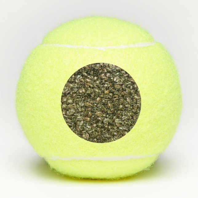 Balles De Tennis Fèves de café (Devant)