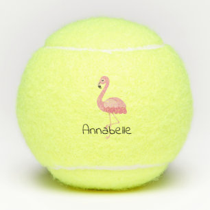 Balles De Tennis Flamant rose