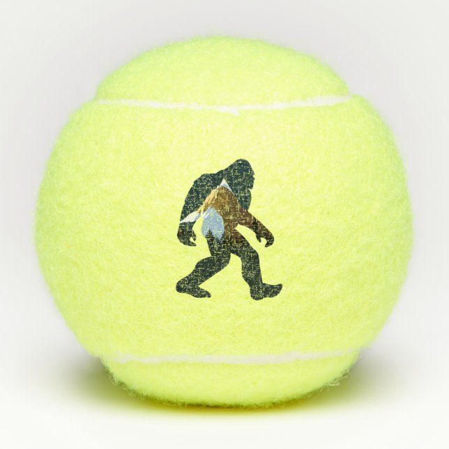 Balles De Tennis Forêt de nuit Bigfoot (Devant)