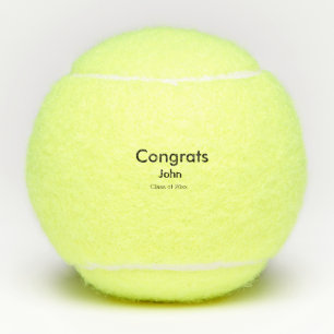 Balles De Tennis grand garçon ajouter nom félicitations date année