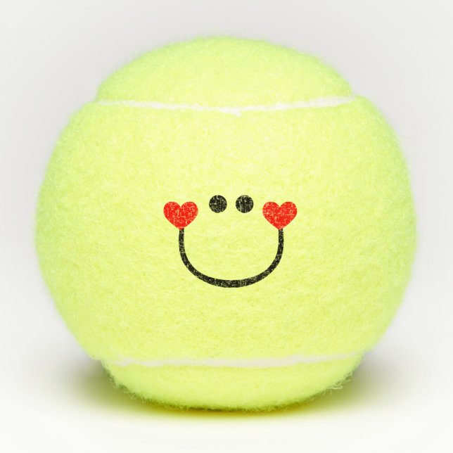 Balles De Tennis Happy Love (Devant)