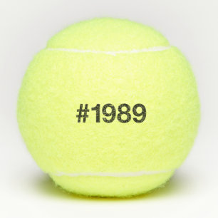 Balles De Tennis Hashtag 36 Anniversaire 1989