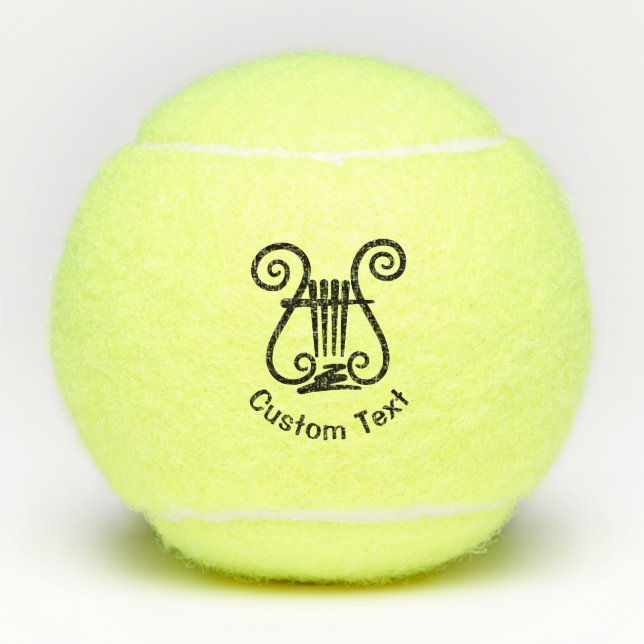 Balles De Tennis Icône Lyre (Devant)