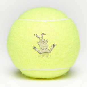 Balles De Tennis Illustration de dessin de lapin lapin mou