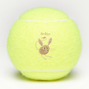 Balles De Tennis Illustration de jerboa aux longues oreilles