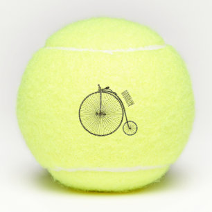 Balles De Tennis Illustration de la bande dessinée de vélo à grande