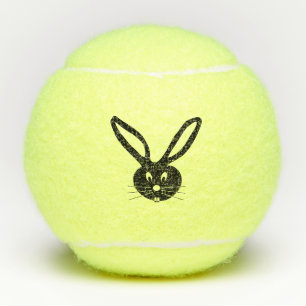 Balles De Tennis Illustration de lapin