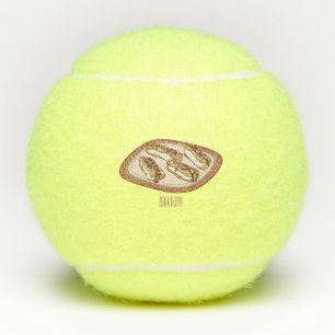 Balles De Tennis Illustration de l'éclair de chocolat