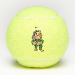 Balles De Tennis Illustration de troll drôle scandinave aquarelle
