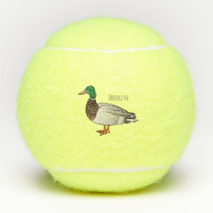 Balles De Tennis Illustration du canard de Majard