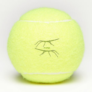 Balles De Tennis Insectes bâtons verts mignons avec dessin animé de