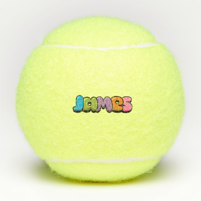 Balles De Tennis James (Devant)