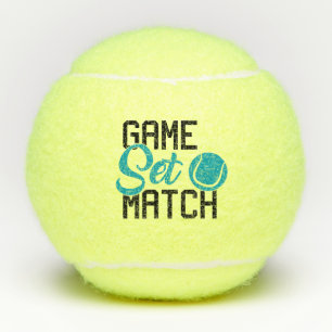 Balles De Tennis Jeu Set Match