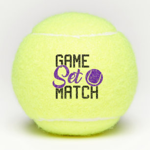 Balles De Tennis Jeu Set Match