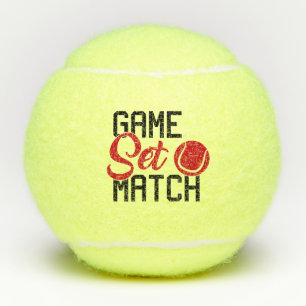 Balles De Tennis Jeu Set Match