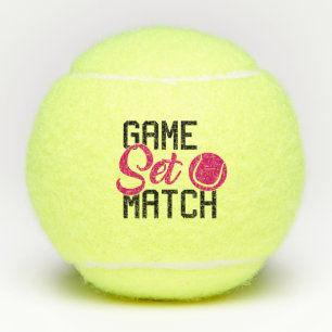 Balles De Tennis Jeu Set Match