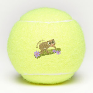 Balles De Tennis Joli lenteur loris sur dessin de branche