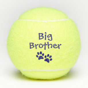 Balles De Tennis Jouet bleu de chat de chien de frère