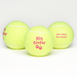 Balles De Tennis Jouet de chat de chien de grande soeur de roses