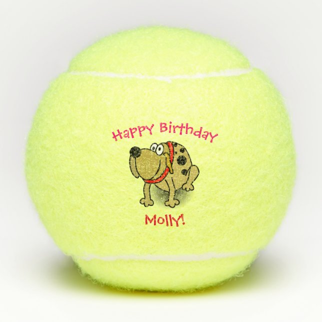 Balles De Tennis Jouet de chien pour animaux de compagnie mignonett (Devant)