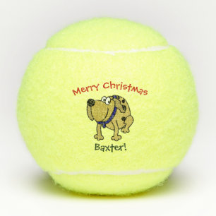 Balles De Tennis Jouet de chien pour animaux de compagnie Noël