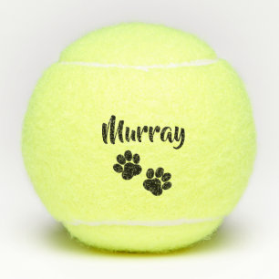 Balles De Tennis Jouet nommé d'animal familier personnalisé par