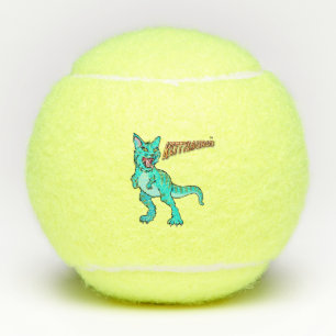 Balles De Tennis JOUET POUR CHIEN KITTYSAURUS™ 'balle à aller cherc