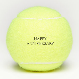 Balles De Tennis Joyeux anniversaire