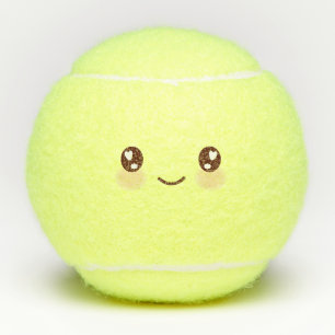 Balles De Tennis Kawaii Cute Emoticon Emoji