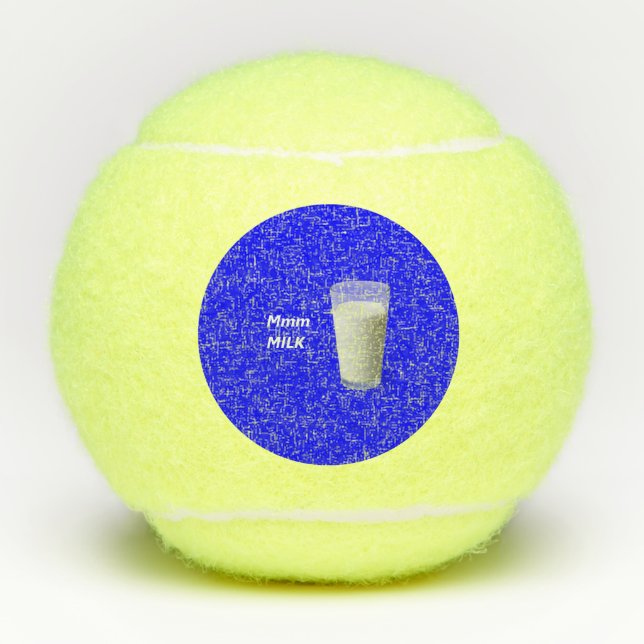 Balles De Tennis LAIT Mmm (Devant)