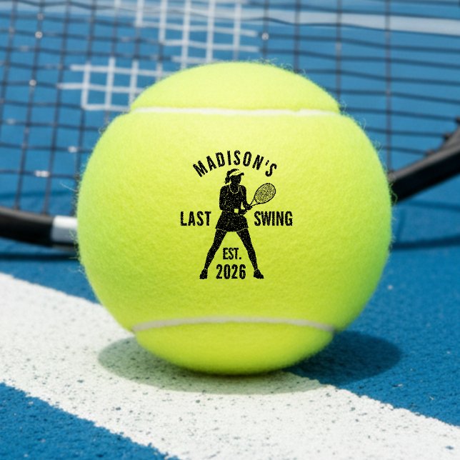 Balles De Tennis Last Swing Before the Ring Bachelorette Party (Créateur téléchargé)