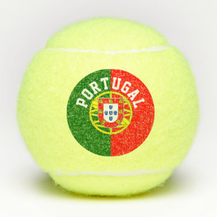 Balles De Tennis Le drapeau portugais du Portugal conçoivent en