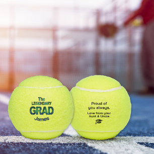 Balles De Tennis Le Grad légendaire - cadeau bleu vert pour Nephew