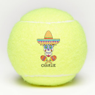 Balles De Tennis Le jour de Cinco De Mayo du tennis mort folâtre