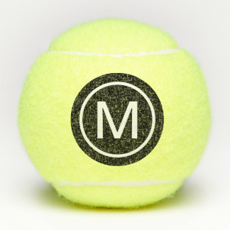 Balles De Tennis Le monogramme personalisiert