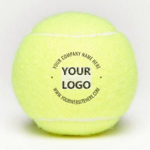 Balles De Tennis Logo de l'entreprise personnalisée et billes de te