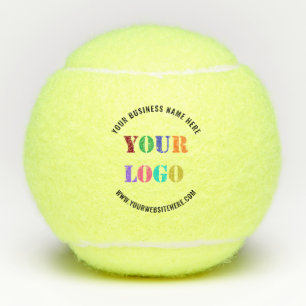 Balles De Tennis Logo de l'entreprise personnalisée et Modèle de ba