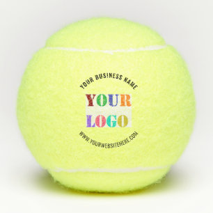 Balles De Tennis Logo de l'entreprise personnalisée Texte Promo Ten
