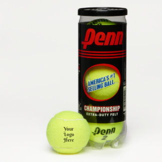 Balles De Tennis Logo d'entreprise personnalisé