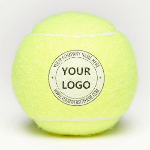 Balles De Tennis Logo et texte personnalisés Boules de tennis perso