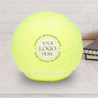 Balles De Tennis Logo et textes personnalisés de l'entreprise marqu